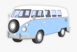 Volkswagen Clipart Hippie - Campervan Png, Cliparts ...