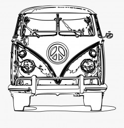 Hippie Bus Coloring Page #111557 - Free Cliparts on ClipartWiki
