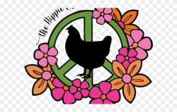 Hippie Clipart Hippie Chick - Png Download (#2874829 ...