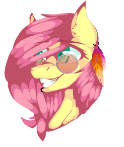 1089827 - artist:prettylittlepone, bust, colored pupils, earring ...
