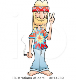 Hippie Man Clipart #1070249 - Illustration by Ralf61