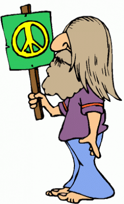 Old Hippie Clipart - Clip Art Library