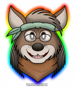 Old Hippie Coyote by LordDominic on DeviantArt