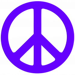 PURPLE PEACE SIGN | PEACE OUT✌☺ | Pinterest