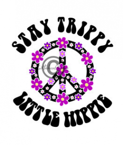 Hippy Svg, Dxf For Silhouette, Peace Sign Svg, Flower Peace ...