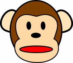 Chimpanzee Face Clipart - 2018 Clipart Gallery