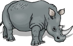 Free Rhino Clipart