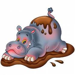Hippo clipart | Hippo Luv | Baby hippo, Cartoon hippo, Baby ...