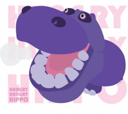 Hungry Hungry Hippo by Kittituch Suriyapor, via Behance | Hippos for ...