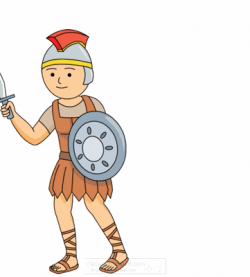 History Animated Clipart: roman-soldier-animated-gif