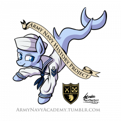 Navy Pony for Army Navy History Project by SouthParkTaoist on DeviantArt