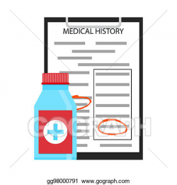Stock Illustration - Treatment by medical history. Clipart ...