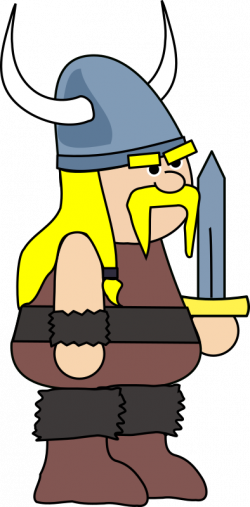 Clipart - Viking warrior
