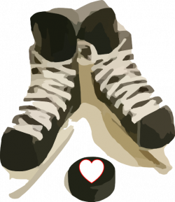 Hockey With Heart Clip Art at Clker.com - vector clip art online ...