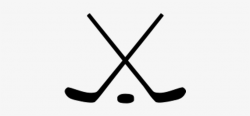 Crossed Ice Hockey Sticks And Puck Clipart - Crossed Hockey ...