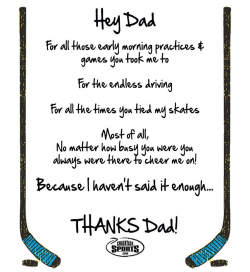 Thank you to all the awesome hockey dads! | Sports ...