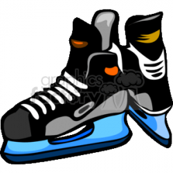 hockey skates clipart. Royalty-free clipart # 169253