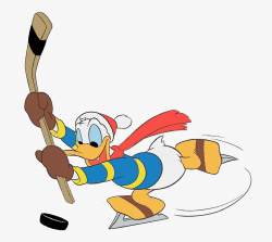 Mickey Mouse Clipart Hockey - Disney Characters Playing ...