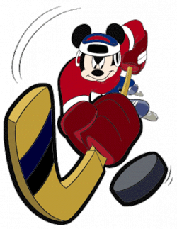 Mickey Mouse & Hockey! :) | Hockey | Ice hockey, Hockey ...