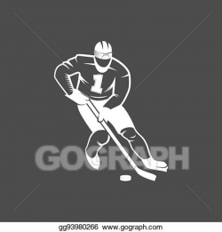 Vector Art - Ice hockey players. Clipart Drawing gg93980266 ...