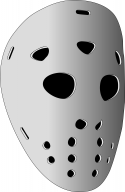 Clipart - hockey mask