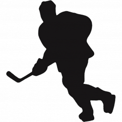 hockey silhouette clip art - HubPicture