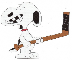 Snoopy Hockey Player missing Teeth Cross Stitch Pattern by ...
