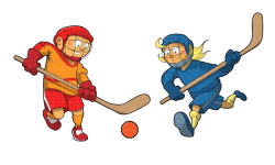 Street Hockey Clipart