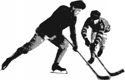 Clipart - Ice Hockey