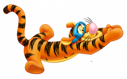 Natación Tigger de Winnie the Pooh PNG Cartoon | Disney Winnie the ...