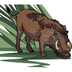 Royalty-Free Wild Boar hog 129200 vector clip art image - WMF ...