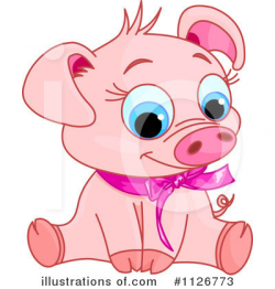 Pig Clipart #1126773 - Illustration by Pushkin