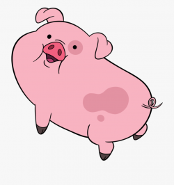 Pig Clipart Baby Pig - Gravity Falls Pig #10697 - Free ...