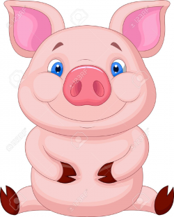 Stock Vector | Cartoons | Baby pigs, Cute baby pigs, Baby ...