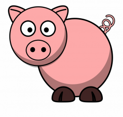 Three Little Pigs Clipart - Cartoon Pig Clipart Free PNG ...