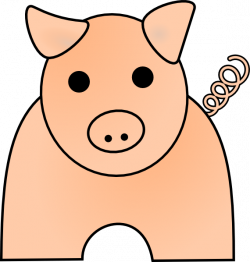 Pig 2 16 Clip Art at Clker.com - vector clip art online, royalty ...