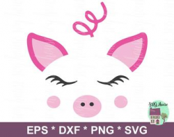 Pig svg | Etsy