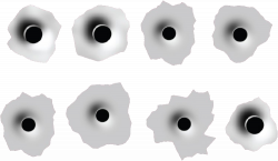Bullet Holes Transparent PNG File | Web Icons PNG
