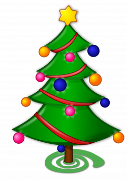 Clipart - Colored: Christmas Tree