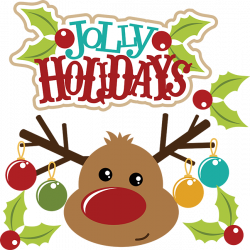 Jolly Holiday | Cuttable Scrapbook SVG Files | Pinterest | Holidays ...