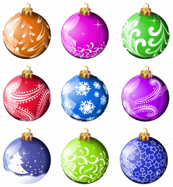 Collection Christmas Balls Ornaments PNG Clipart | Gallery ...