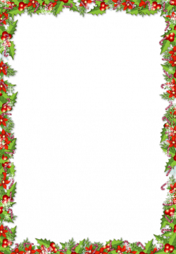 Christmas PNG Frame with Mistletoes***Free frames to use in photo ...