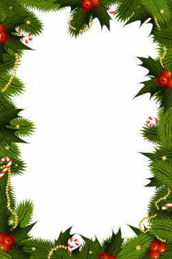 Transparent Christmas PNG Border Frame | Christmas | Pinterest ...