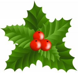 Christmas Holly Mistletoe PNG Clip-Art | Gallery Yopriceville ...