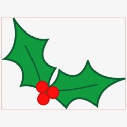 Holley Clipart Holly Leaf - Christmas Mistletoe Icon Png ...