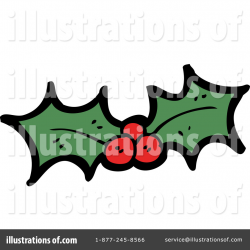 Holly Clipart #1117774 - Illustration by lineartestpilot