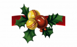 Christmas Ribbon Clipart Page Divider - Christmas Divider ...