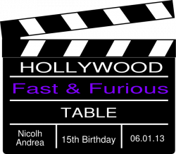 Hollywood Nicolh Party Clip Art at Clker.com - vector clip art ...
