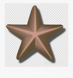 Star Clipart Bronze - Gold Star Hollywood Png #2532935 ...