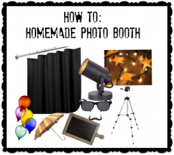 How To::Homemade Photo Booth | Photo booth, Homemade and Sweet 16